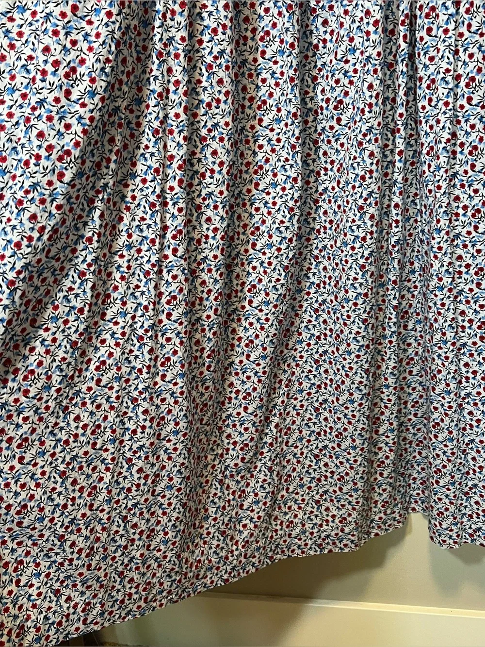 J. Crew Cotton Voile Empire Waist Maxi Dress Poppy Floral Print Sundress M NWT - Picture 6 of 13